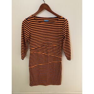 J. McLaughlin Dress Womens Size Small Nicola Signature Catalina Cloth Striped